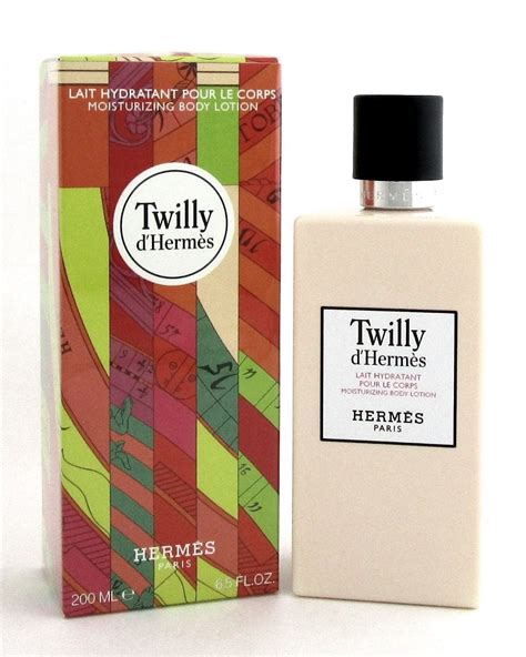 twilly hermes body lotion|Hermes twilly cream.